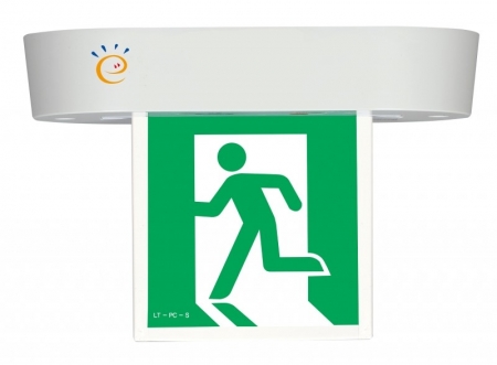 천장형 피난구 유도등소형/양,단면(LED)