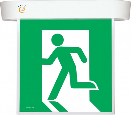 천장형 피난구 유도등중형/양,단면(LED)