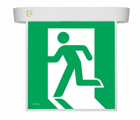 천장형 피난구 유도등 대형/양,단면(LED)